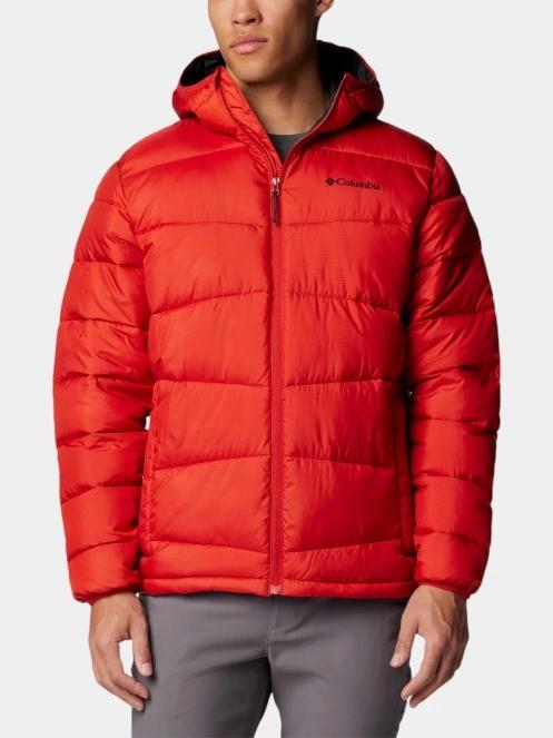 jacheta de iarna pt. barbati Columbia FIVemile Butte II Hooded Jacket rosu 2