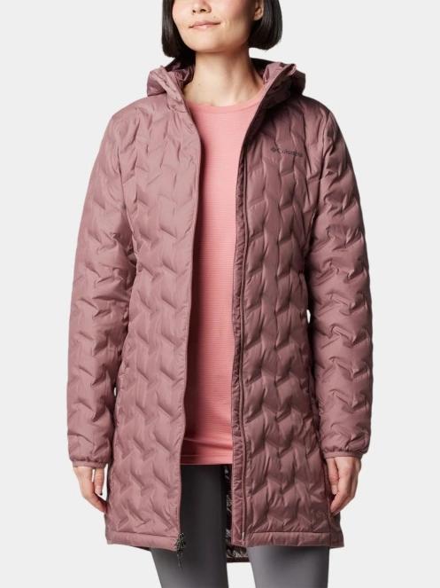 jacheta de puf pt. femei Columbia Delta Ridge II Long Down Jacket violet 5
