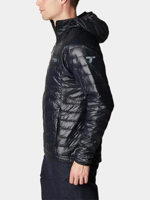 jacheta de primavara pt. barbati Columbia Platinum Peak II Hooded Jacket negru 3
