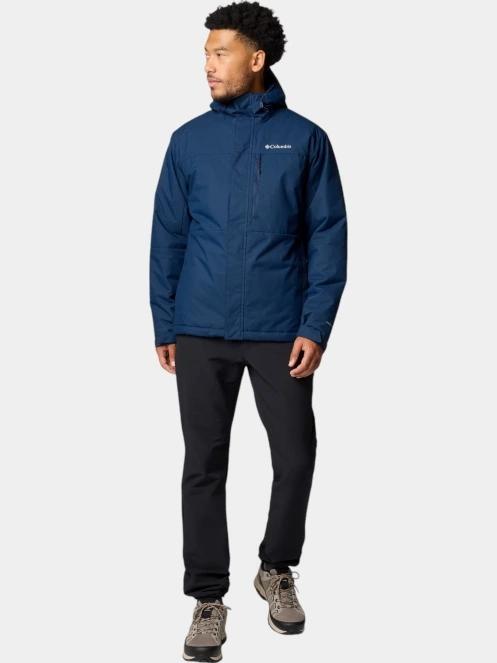 haine de ploaie pt. barbati Columbia Hikebound II Insulated Jacket albastru 5