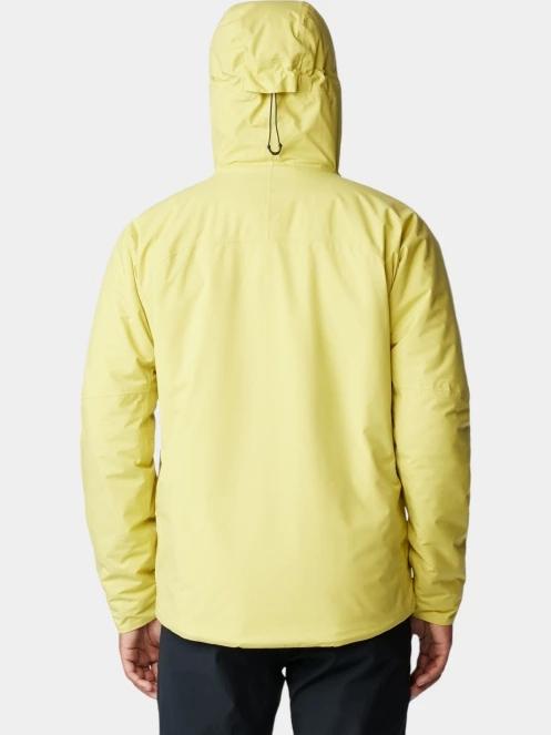geaca de drumetie pt. barbati Mountain Hardwear Stretch Ozonic Insulated Jacket galben 4