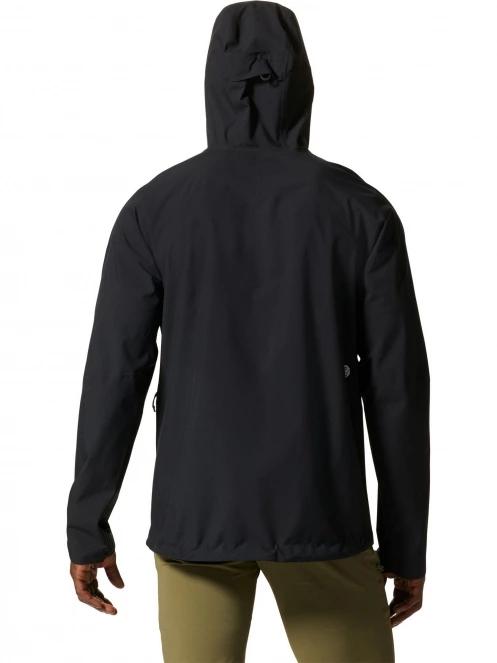 haine de ploaie pt. barbati Mountain Hardwear Stretch Ozonic Jacket negru 4