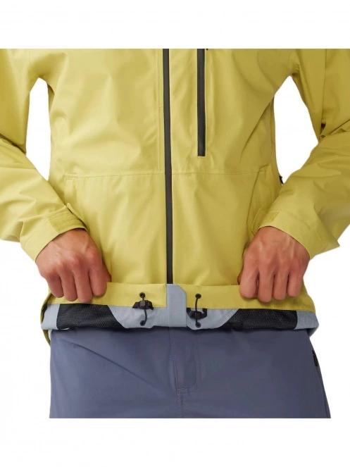 haine de ploaie pt. barbati Mountain Hardwear Stretch Ozonic Jacket galben 6