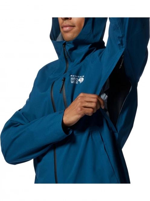 haine de ploaie pt. barbati Mountain Hardwear Stretch Ozonic Jacket albastru 5