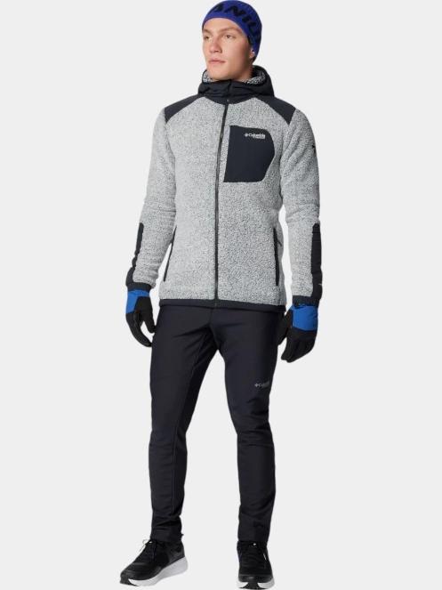 pulover polar pt. barbati Columbia Arctic Crest Sherpa Full Zip alb 5