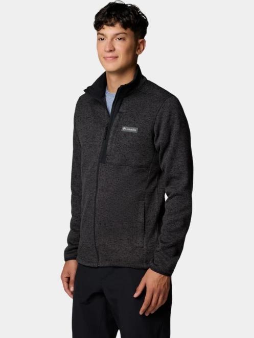 pulover polar pt. barbati Columbia Sweater Weather Full Zip negru 3