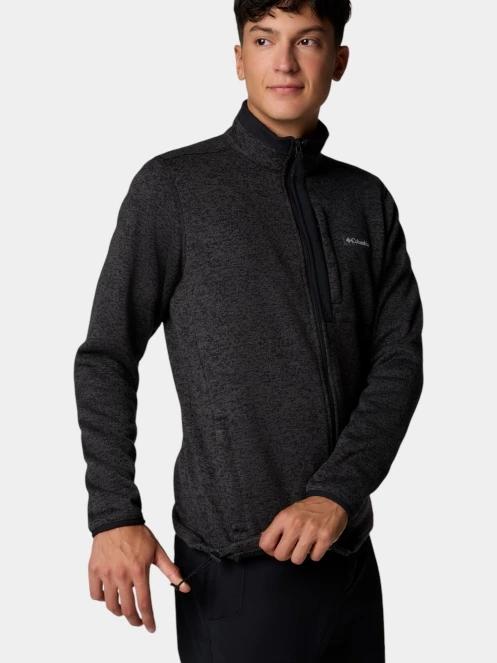 pulover polar pt. barbati Columbia Sweater Weather Full Zip negru 6
