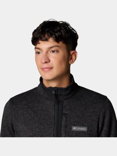 pulover polar pt. barbati Columbia Sweater Weather Full Zip negru 7