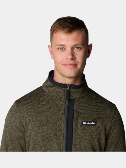 pulover polar pt. barbati Columbia Sweater Weather Full Zip verde 6