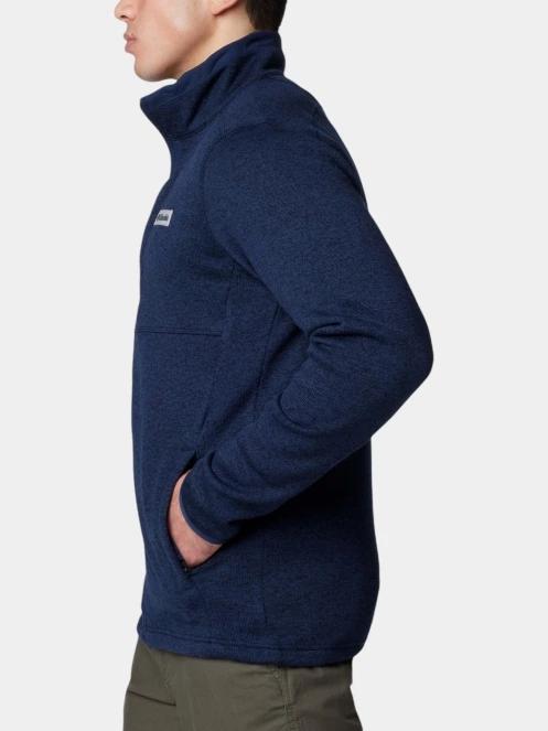 pulover polar pt. barbati Columbia Sweater Weather Full Zip albastru 3