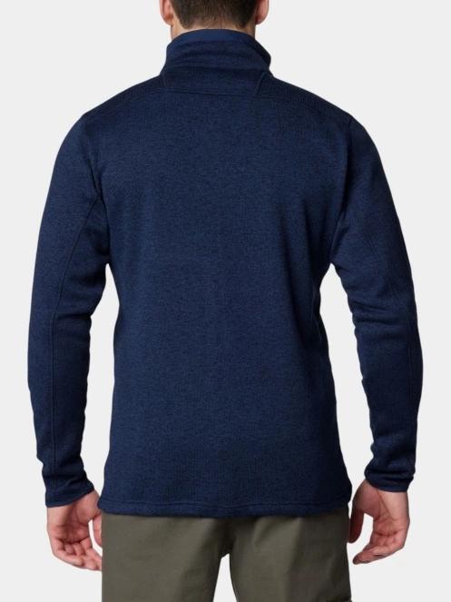pulover polar pt. barbati Columbia Sweater Weather Full Zip albastru 4