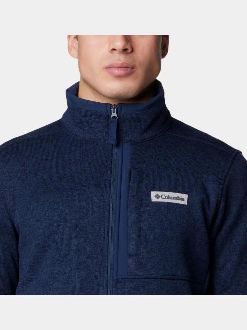 pulover polar pt. barbati Columbia Sweater Weather Full Zip albastru 7