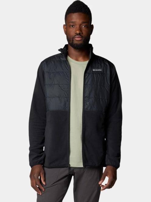 pulover polar pt. barbati Columbia Basin Butte Full Zip Fleece II negru 6