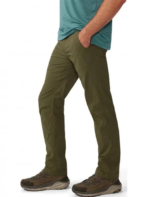 pantaloni de drumetie pt. barbati Mountain Hardwear Basin Trek Pant verde 3