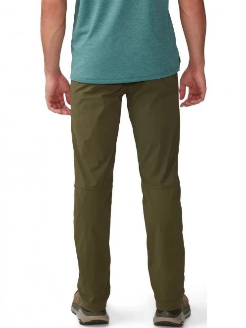 pantaloni de drumetie pt. barbati Mountain Hardwear Basin Trek Pant verde 4