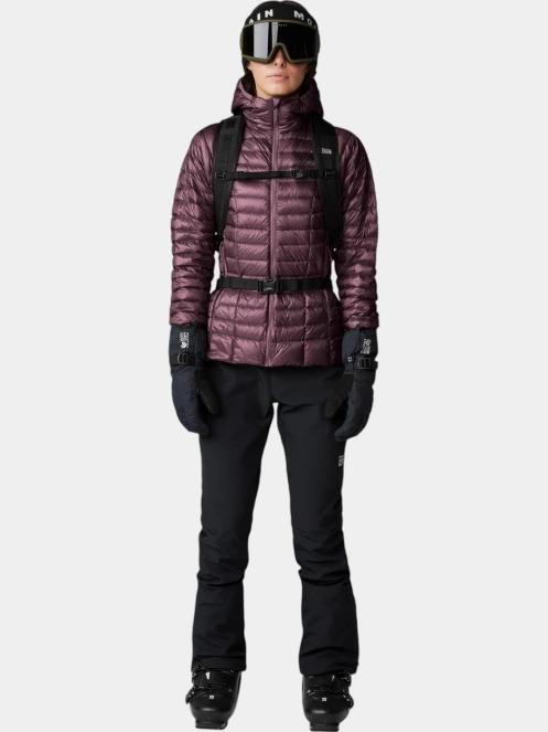 jacheta de puf pt. femei Mountain Hardwear Ghost Whisperer Hoody rosu 5