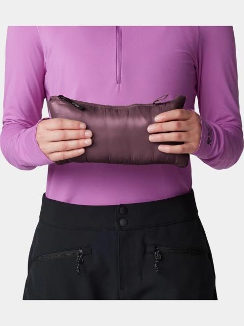 jacheta de puf pt. femei Mountain Hardwear Ghost Whisperer Hoody rosu 7