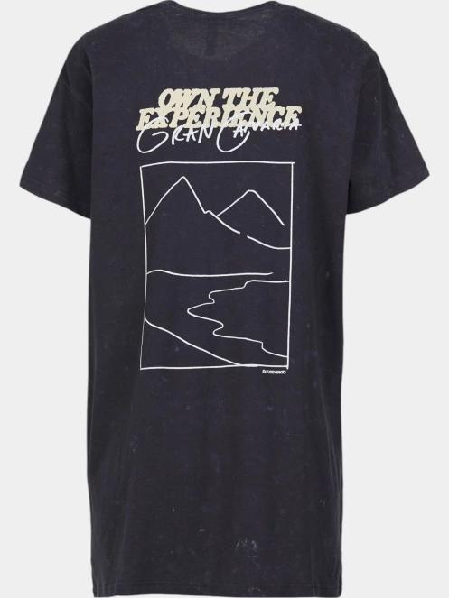 rochie tricou pt. femei Fundango Swell Tee Dress negru 9