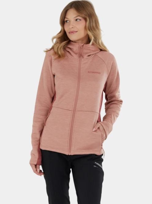 pulover polar pt. femei Fundango Alita Fleece Jacket roz 5