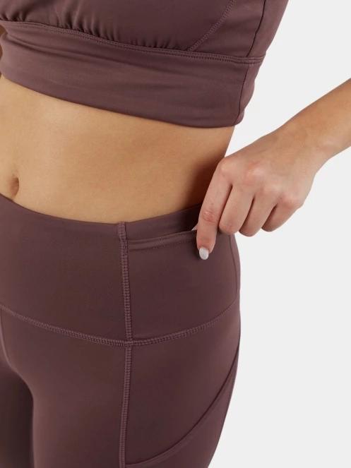 pantaloni de sport pt. femei Fundango Fade Leggings roz 7