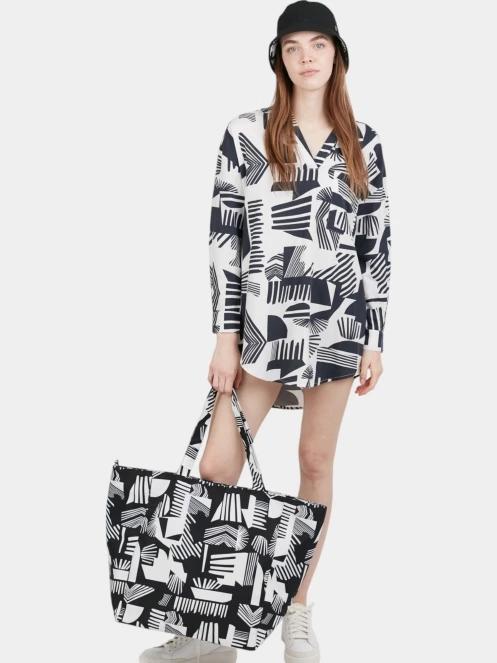camasa cu maneci lungi pt. femei Fundango Athene Cover-up negru 4