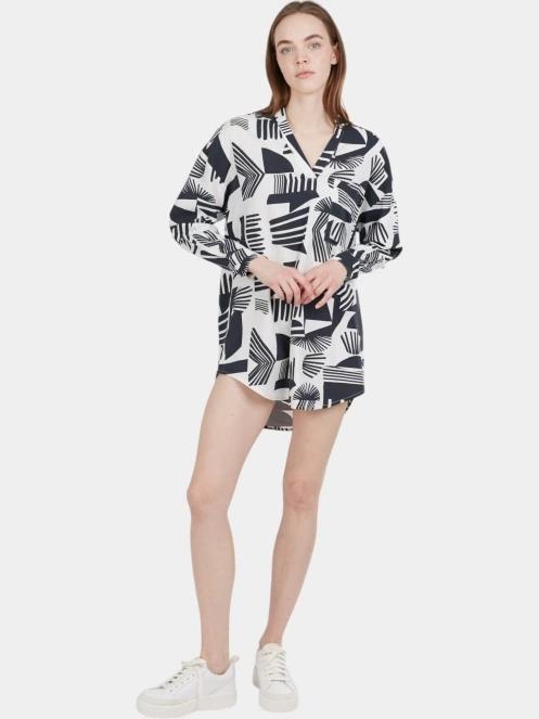 camasa cu maneci lungi pt. femei Fundango Athene Cover-up negru 5