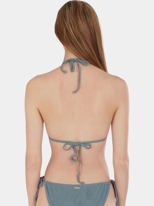 sutien bikini pt. femei Fundango Innisfil Triangle Jacquard Top verde 3