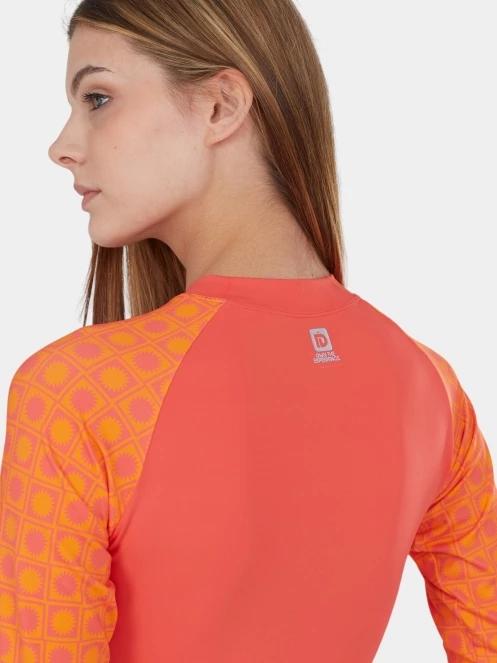sutien bikini pt. femei Fundango Amelia Surf Top roz 7