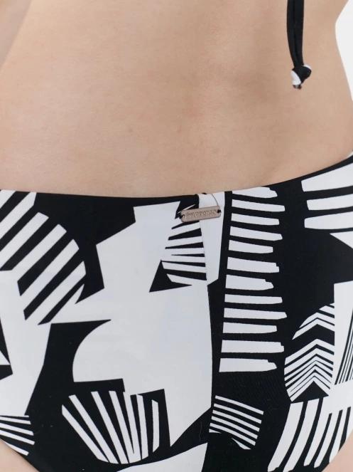 chiloti bikini pt. femei Fundango Hogg Hipster Bottom negru 7