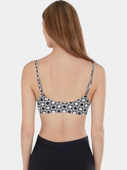 sutien bikini pt. femei Fundango Moana II Classic Top negru 6