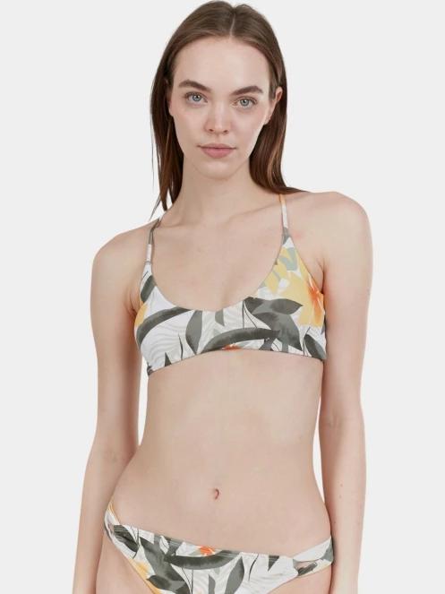 sutien bikini pt. femei Fundango Moana Bralette Top alb 2