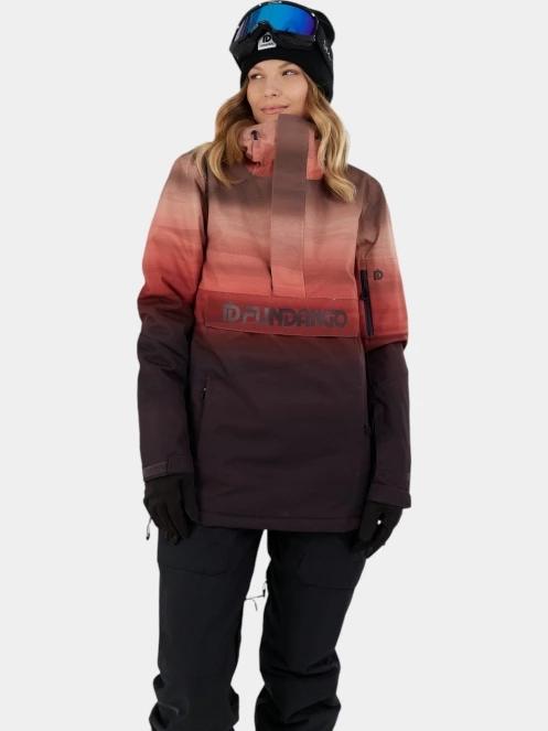 geaca de schi pt. femei Fundango Birch ECO Logo Anorak roz 2