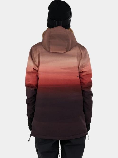 geaca de schi pt. femei Fundango Birch ECO Logo Anorak roz 3