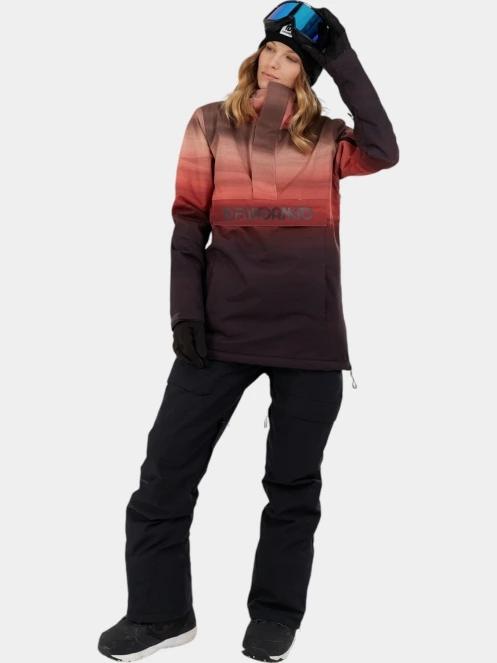 geaca de schi pt. femei Fundango Birch ECO Logo Anorak roz 4