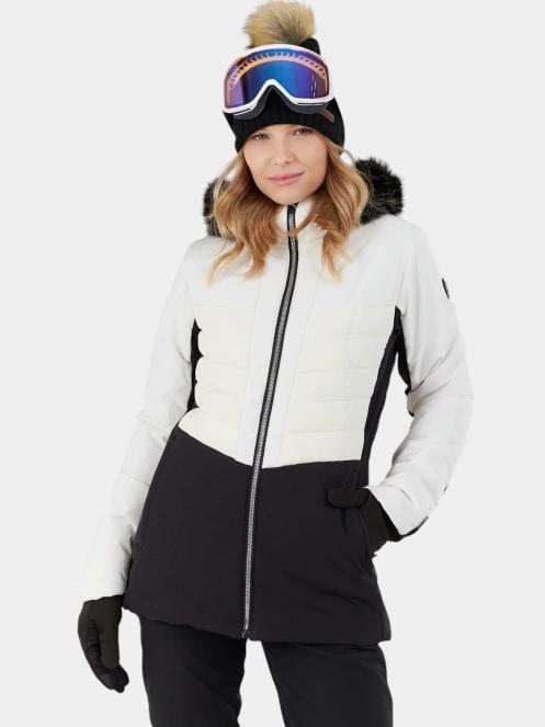 geaca de schi pt. femei Fundango Salina Padded Jacket alb 2