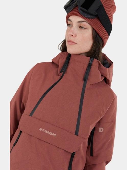 geaca de schi pt. femei Fundango Hooper ECO Anorak roz 6
