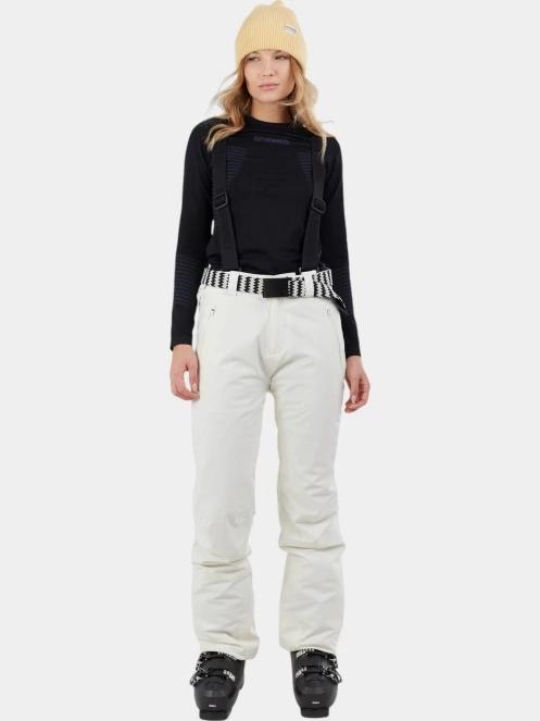 pantaloni de schi pt. femei Fundango Morta Pants alb 2