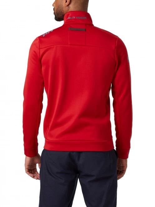 pulover polar pt. barbati Helly Hansen Crew Fleece Jacket rosu 3