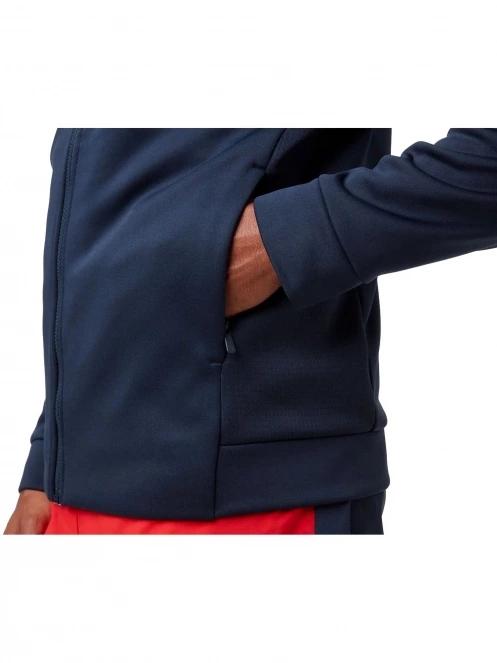 pulover polar pt. barbati Helly Hansen Crew Fleece Jacket albastru inchis 5