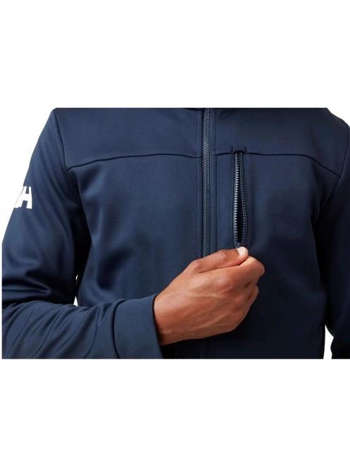pulover polar pt. barbati Helly Hansen Crew Fleece Jacket albastru inchis 6