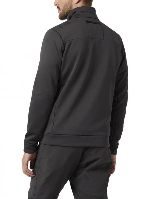 pulover polar pt. barbati Helly Hansen Crew Fleece Jacket negru 3
