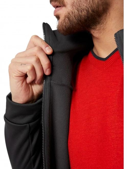pulover polar pt. barbati Helly Hansen Crew Fleece Jacket negru 5