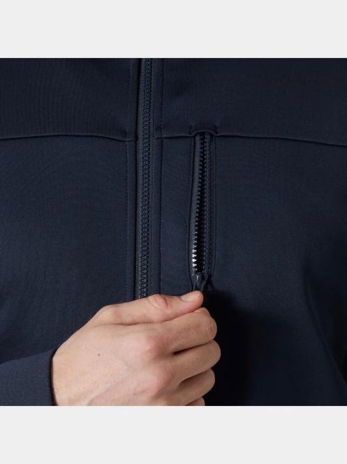 pulover polar pt. barbati Helly Hansen Crew Fleece Jacket albastru inchis 6