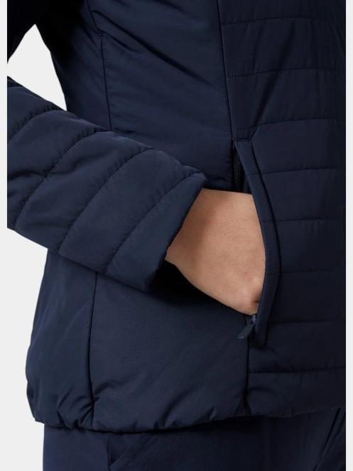 geaca matlasata de tranzitie pt. femei Helly Hansen W Crew Insulator Jacket 2.0 albastru inchis 4