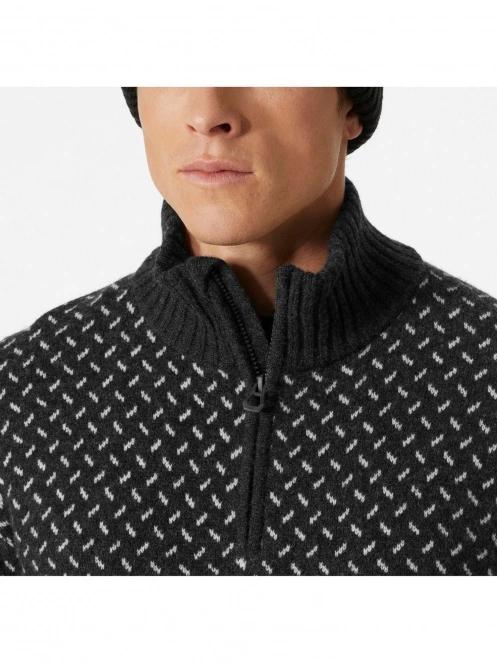 pulover pt. barbati Helly Hansen Arctic Icelander 1/2 Zip negru 4