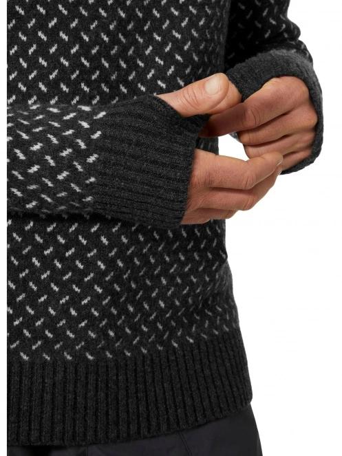 pulover pt. barbati Helly Hansen Arctic Icelander 1/2 Zip negru 6