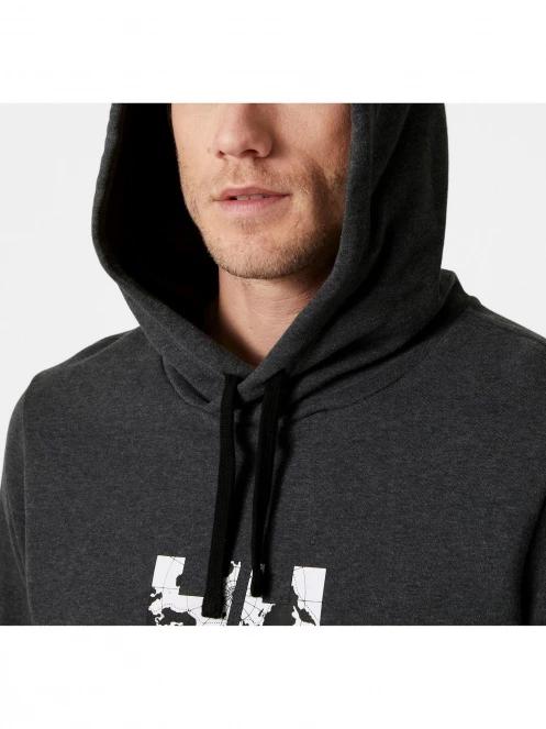 pulover cu gluga pt. barbati Helly Hansen Arctic Ocean Hoodie gri 4