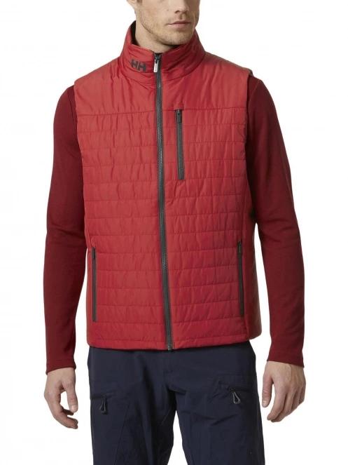 vesta pt. barbati Helly Hansen Crew Insulator Vest rosu 2
