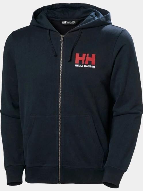 pulover cu gluga pt. barbati Helly Hansen Hh Logo Full Zip Hoodie 2.0 albastru inchis 6