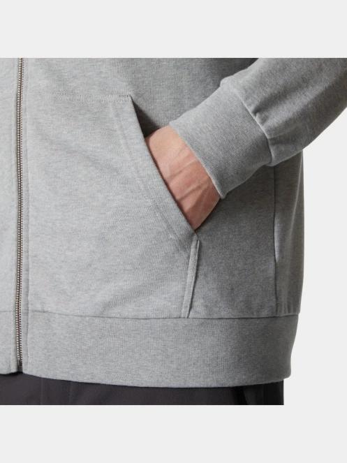 pulover cu gluga pt. barbati Helly Hansen Hh Logo Full Zip Hoodie 2.0 gri 5